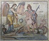 Gaziantep Zeugma museum Andromeda and Perseus mosaic in 2024 7865.jpg
