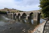 Diyarbakır Ten-Arched Bridge View from southeast side of Tigris in 2025 1117.jpg