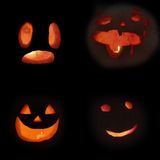 4 Jack-o-Lanterns