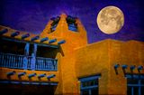 Full Moon Over Taos
