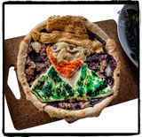 Mixed Berry with Green Chile Pie - For Vincent