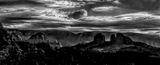 Misty Sunrise Over Sedona