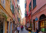 Narrow street in Portovenere