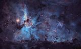 Eta Carina and the Mystic Mountain (HaOIIIRGB)