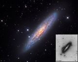 NGC 253 faint outer halo