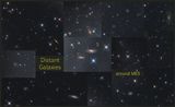 Some of the many distant galaxies around M83