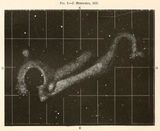 Early drawing of M17 by Herschel in 1837