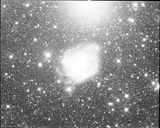 No definitive sign of any faint outer features of significance