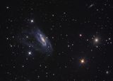 NGC 3981 The Disintegrating Galaxy
