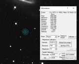 NGC 3981 FWHM < 1.5 arc sec