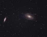 M81 Bodes Galaxy & M82 Cigar Galaxy