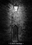 Light and door (B&W)