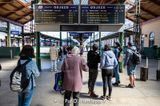 Waiting for trains