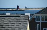 The Rehoboth Bay light houses from Cape shores - 05-18-3814