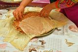 Covering the Pastilla - Moroc-3243