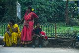 Waiting for the bus India-2-1858