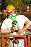 Chris tethering up HH16 7309