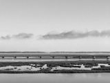 06 16 Looking inland from hotel in Chincoteague, VA i6024bw