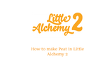 How to make Peat in Little Alchemy 2
