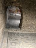 Roman house tiles and frescoes, Sploeto