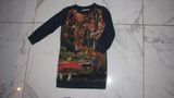 104 SOMEONE jurk vos in bos 18,00