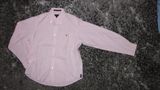 122-128 GANT roze wit overhemd 16,00