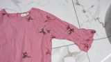 122-128 NAME IT vogel jurk detail