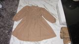 128 ZARA taupe jurk 15,50