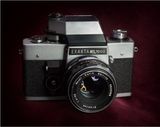 Exakta RTL 1000, Meyer-Optic Grlitz Oreston 50mm f1.8, c1973.