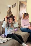 Sisters Turn In the Sorting Hat