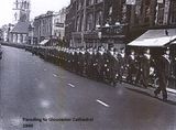1940-41 MARCHING FROM HIGHNAM COURT TO GLOUCESTER CATHEDRAL.jpg