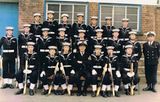 1976, 13TH JANUARY -  JACK FROST, PASSING OUT GUARD, SOME NAMES BELOW..jpg
