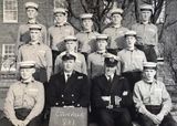 1963, 7TH JANUARY - BILL HULSTON, 64 RECR., GRENVILLE, 21 MESS, 811 CLASS, WAFUs AND SBAs, INSTR. CHIEF DEAR,, I AM FRONT LEFT