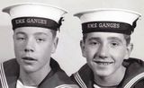 1964, 21ST SEPTEMBER - DANIEL BEECHAM, I AM ON THE RIGHT AND MICHAEL DAY IS NEXT TO ME.jpg