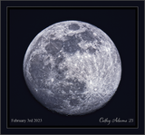 Waxing Gibbous Moon, 2 days away from Full
