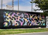 High voltage mural 