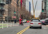 Santa has adopted a new mode of transportation