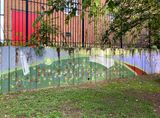 Schoolyard mural