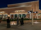 Restaurant in Old Diriyah, modern in more ways than one