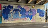 Virginia Avenue SE underpass art #2