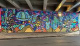Virginia Avenue SE underpass art #3