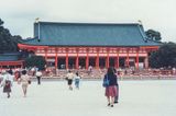 Heian-jingu Shrine, main hall, Kyoto