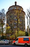 The water tower nearby Helmholtz Platz.