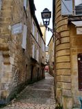 Sarlat; small streets. 