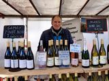 The wine seller at the market of Boulevard Richard Lenoir. He is the productor. 