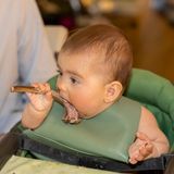 Louisas first chewing bone
