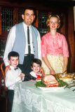 Arn,Ted, Caro,Joanne in Meemos dining room BurnsideSt.