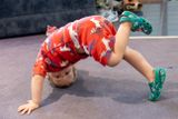 Trying to do a headstand