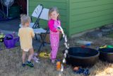 McKenzie likes the watergun