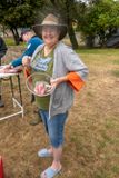 Aunty C helping out